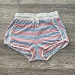 Striped Marine Layer lounge shorts